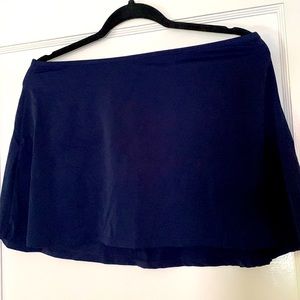 2 Swimsuits for all swim skirts navy and black